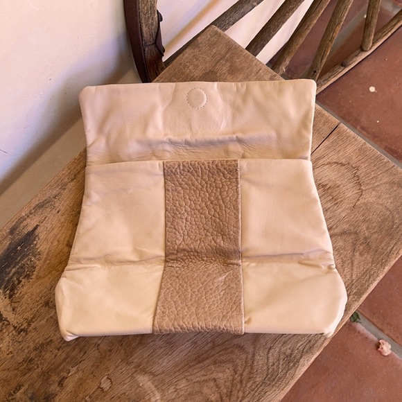 MICHELLE MONROE Leather & Croc Skull Clutch RARE!! - Picture 8 of 9